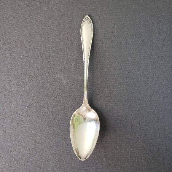 Oneida Sheraton 1910  Community Silverplate  Serving Spoon Tablespoon - Picture 2 of 6